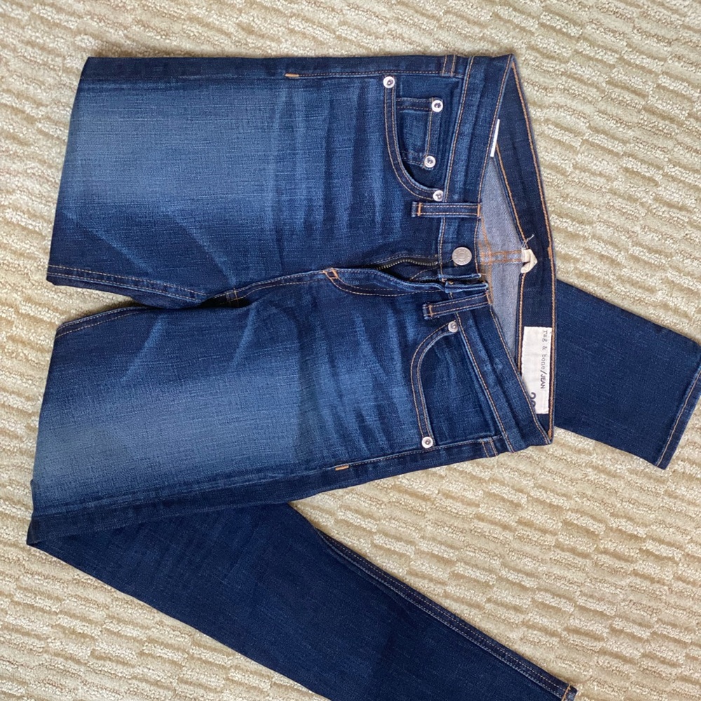 Rag & bone high rise skinny jeans